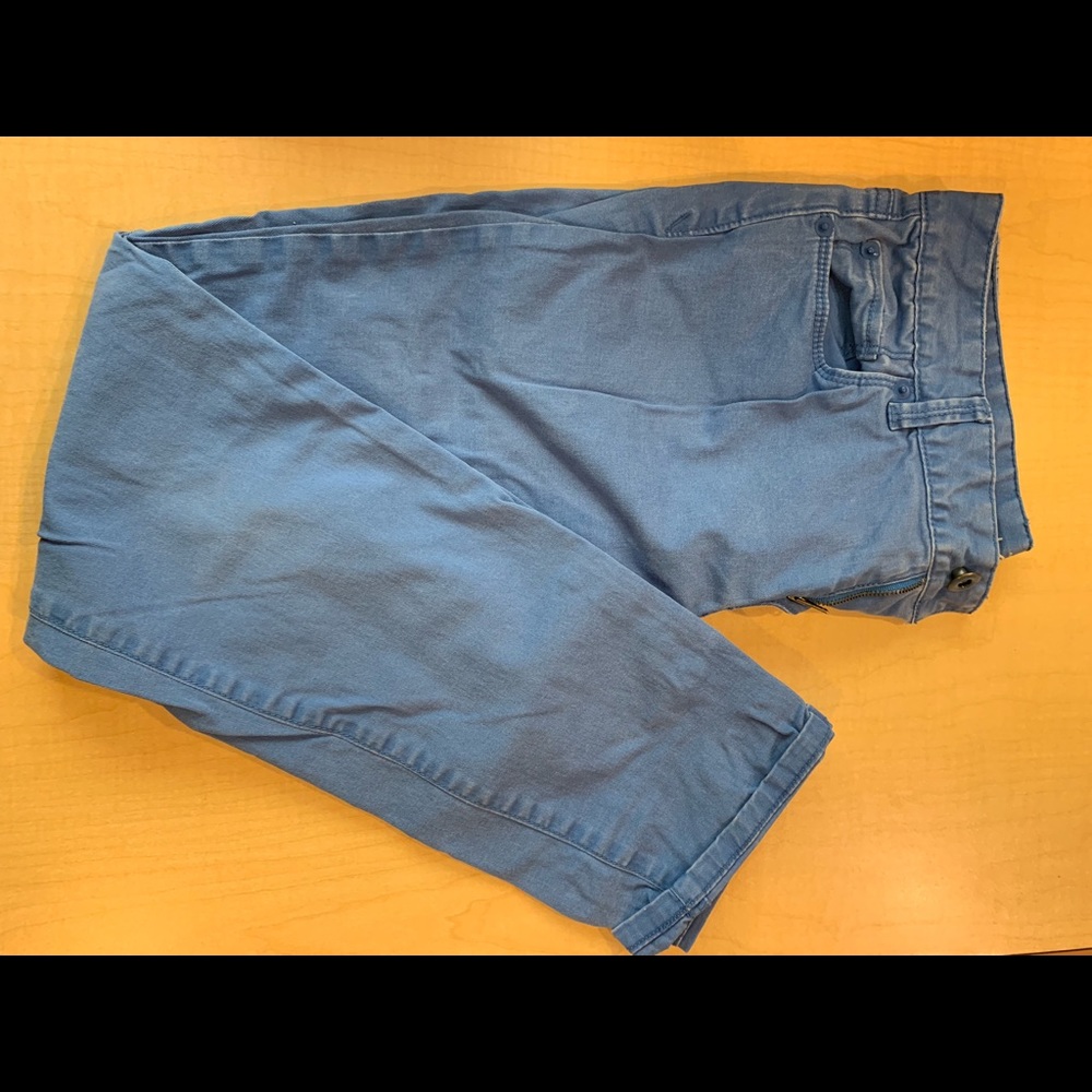 Blue skinny pants size 2